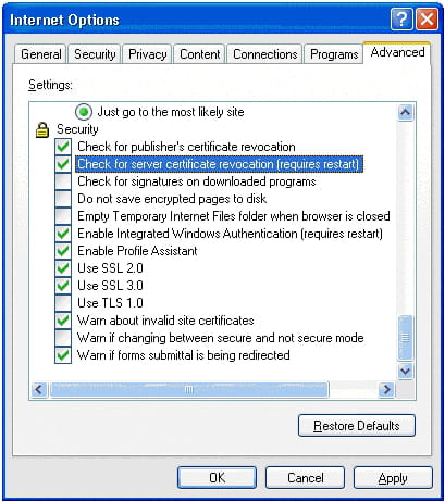 about certificate errors” in internet explorer help