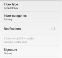 gmail notifications settings android