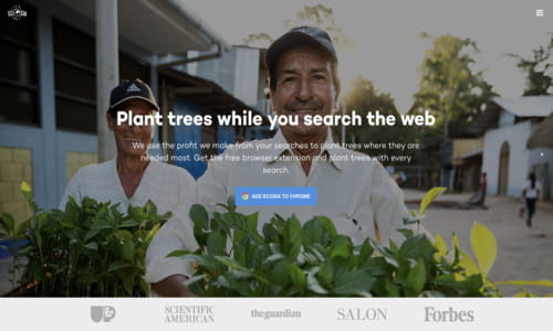 chrome extension ecosia