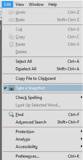 how to save a screenshot as a pdf