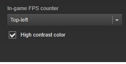 How To Display The In Game Fps Counter On Steam Ccm