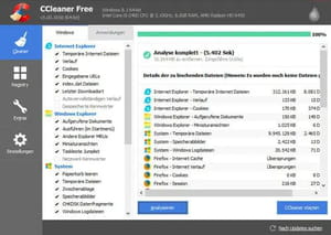 delete windows.old with ccleaner