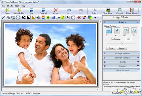 download photopad image editor free