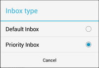 priority inbox gmail android