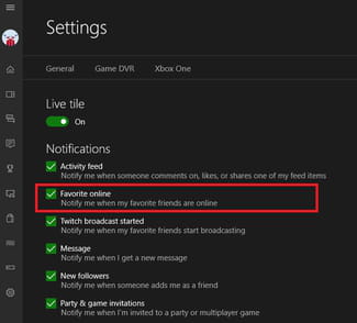 xbox windows 10 app not getting party invites