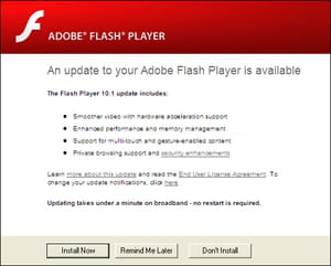 telecharger adobe flash player 10 gratuitement