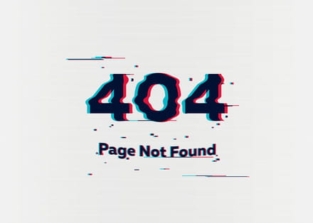 network error 404 not found