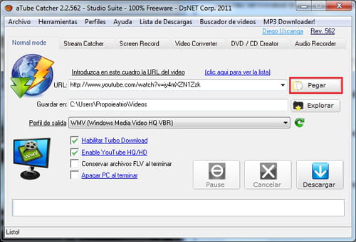SCARICA VIDEO STREAMING CON ATUBE CATCHER