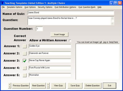download the latest version of teaching templates quiz maker free in