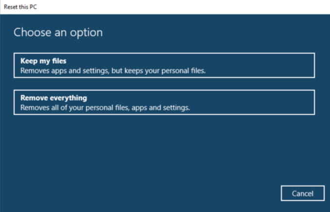 how to reformat windows 10