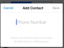 How To Add A Contact On Facebook Messenger
