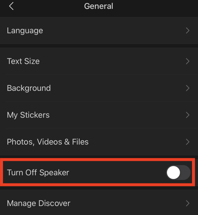 Turn Off Speaker Mode on WeChat CCM
