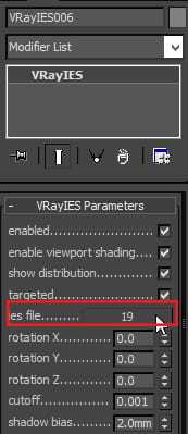 3d max vray ies light