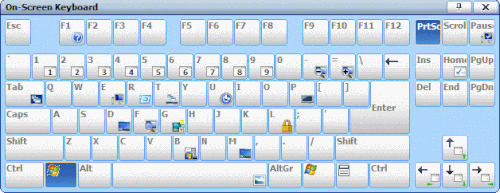 Comfort On-Screen Keyboard