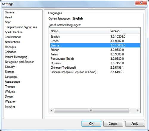 universal type client change password