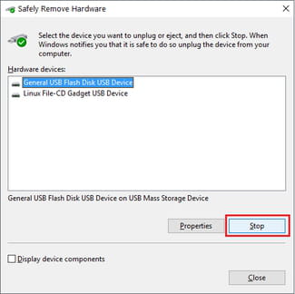 eject usb storage devices with a shortcut