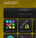 Bamboo dock wacom