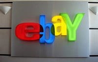 Picture taken in 2008 of the Internet auctioneer logo at Ebay-France headquarters in Paris Picture taken in 2008 of the Internet auctioneer logo at Ebay-France headquarters in Paris