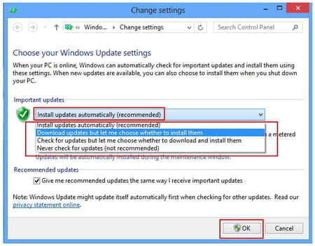 windows 7 auto update keeps turning off