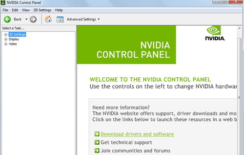 nvidia graphics card drivers auto detect