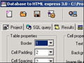 Db to html